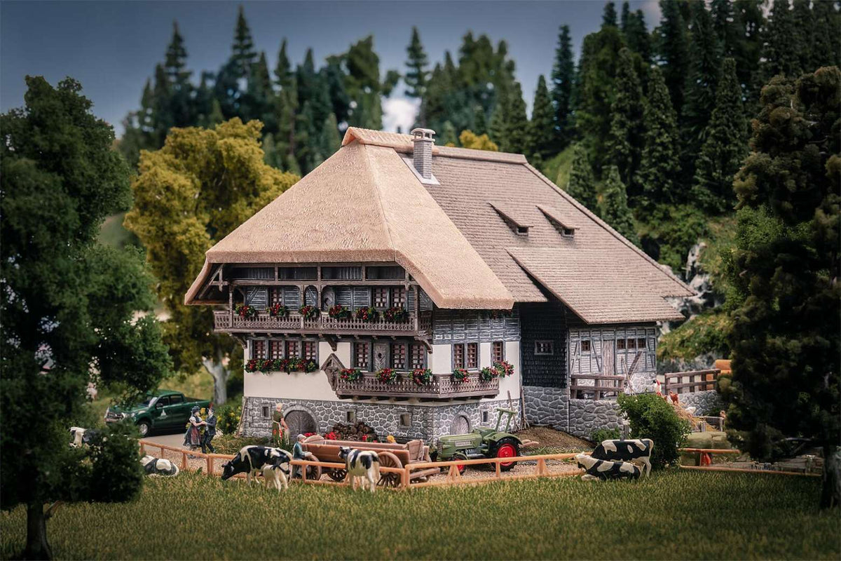 Faller 130013 – Jubileummodel Schwarzwaldhof met 2 figuren H0